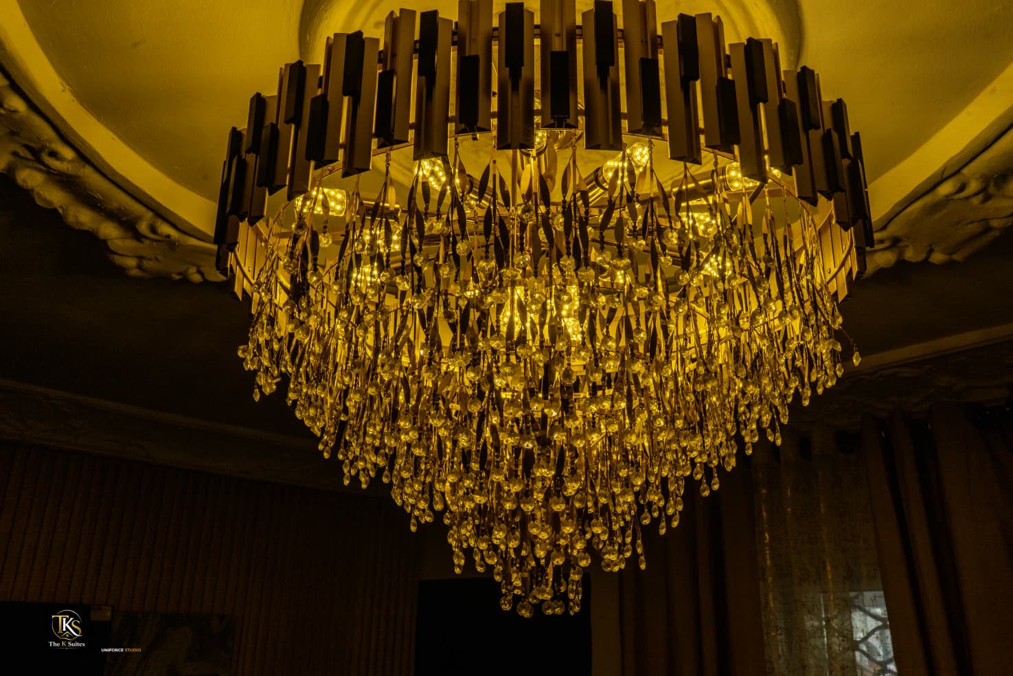 Chandelier by night